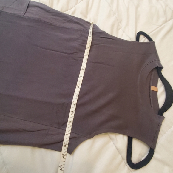 NWOT Lunya Cool Paneled Sleeveless Maxi Dress in Gray Size XS - Picture 7 of 11